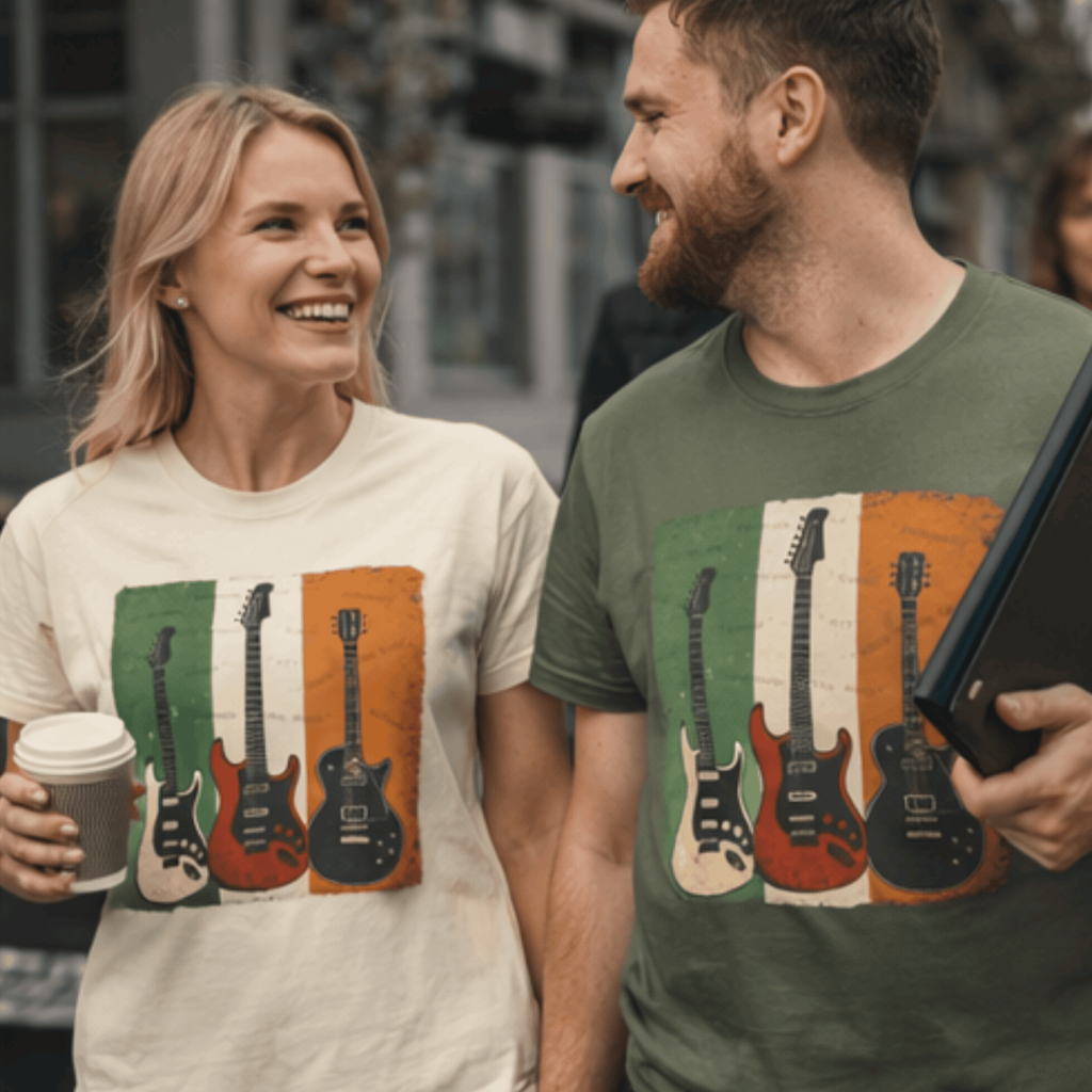 Irish Music T-Shirt Inspired by Legendary Songs and Irish Pub Culture