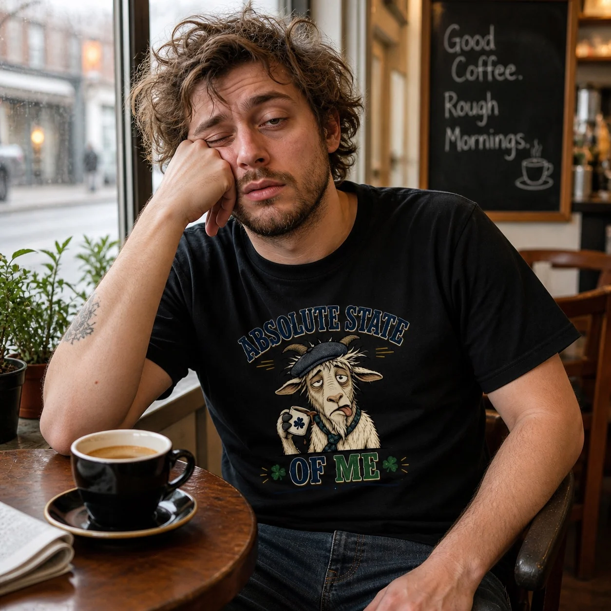 Absolute State Of Me Irish Humour T-Shirt - Image 13