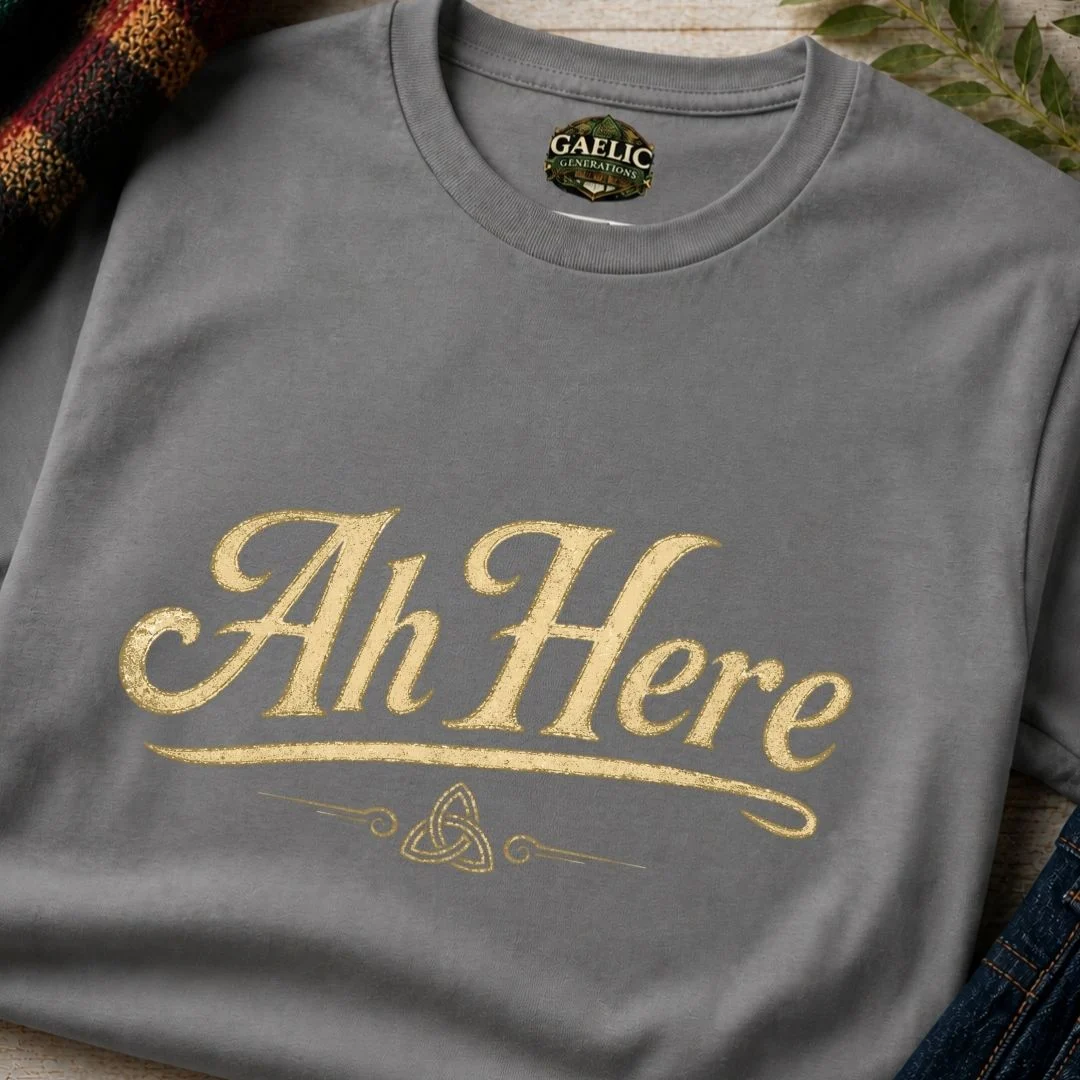 Ah Here T-Shirt – Authentic Irish Saying Tee - Image 9