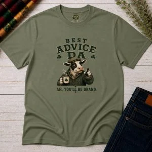 Best Advice Da T-Shirt | Ah, You’ll Be Grand