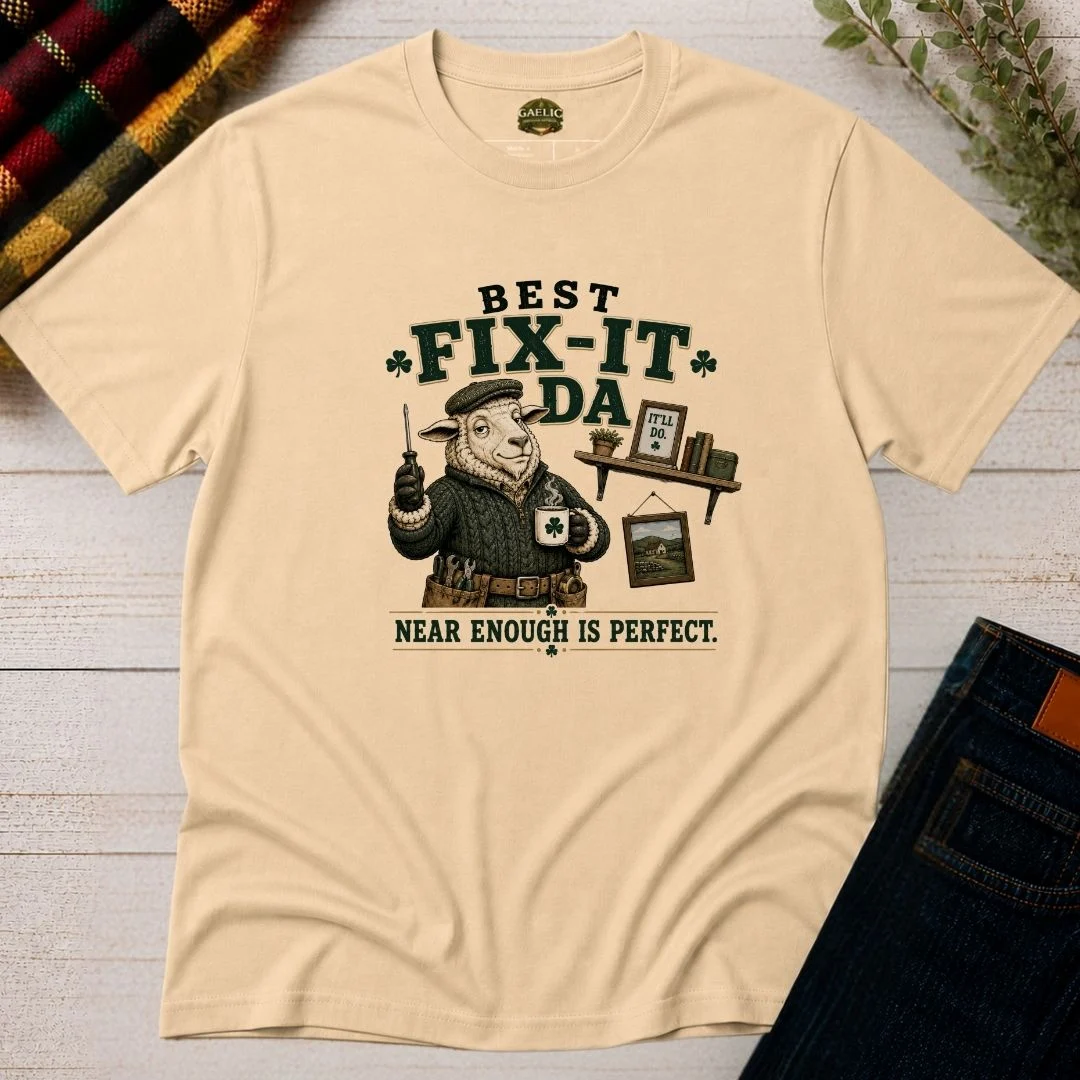Best Fix-It Da T-Shirt | Near Enough Is Perfect - Image 2