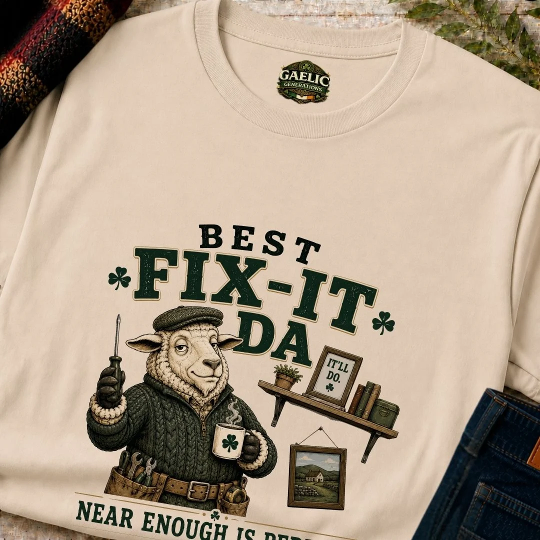Best Fix-It Da T-Shirt | Near Enough Is Perfect - Image 3