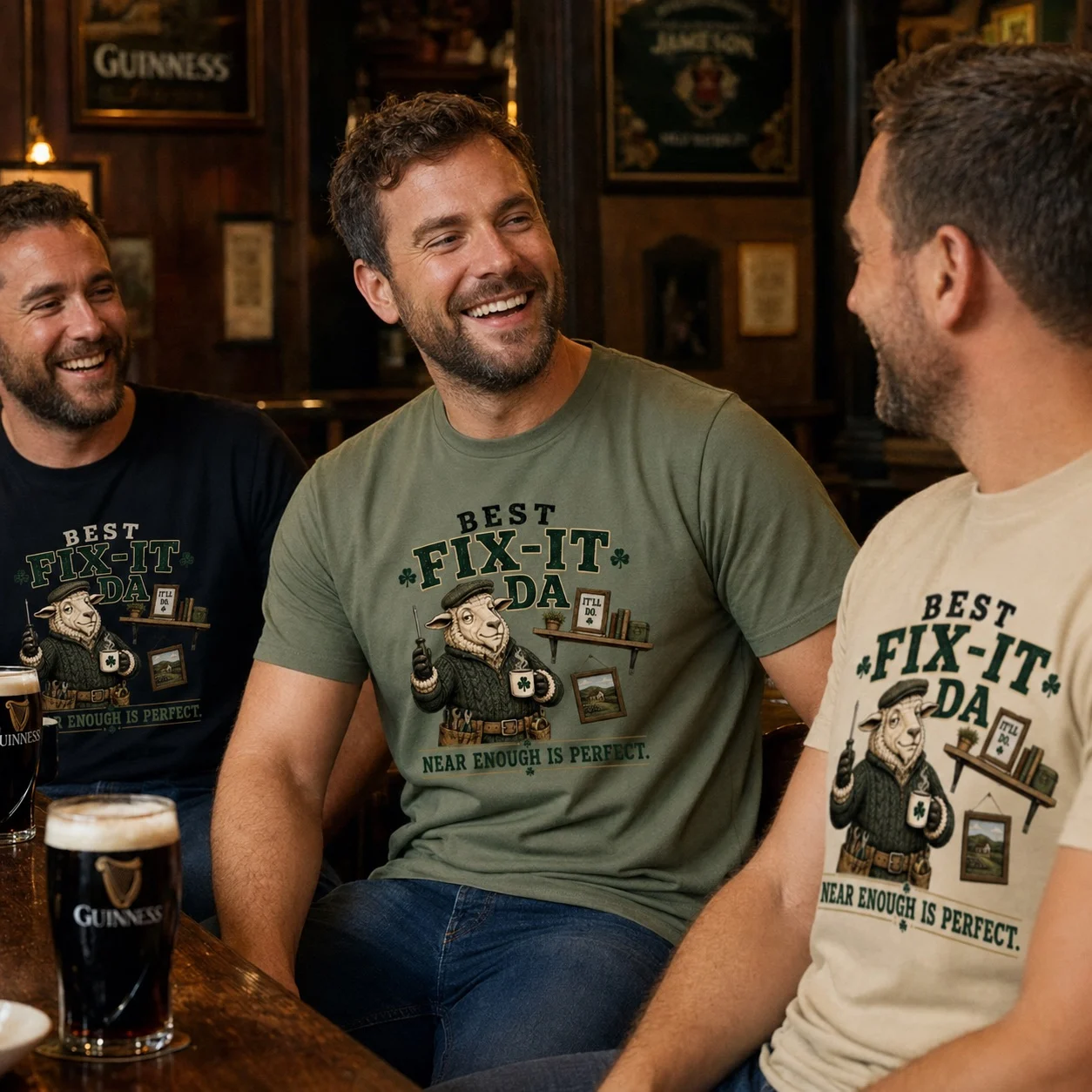 Best Fix-It Da T-Shirt | Near Enough Is Perfect - Image 7