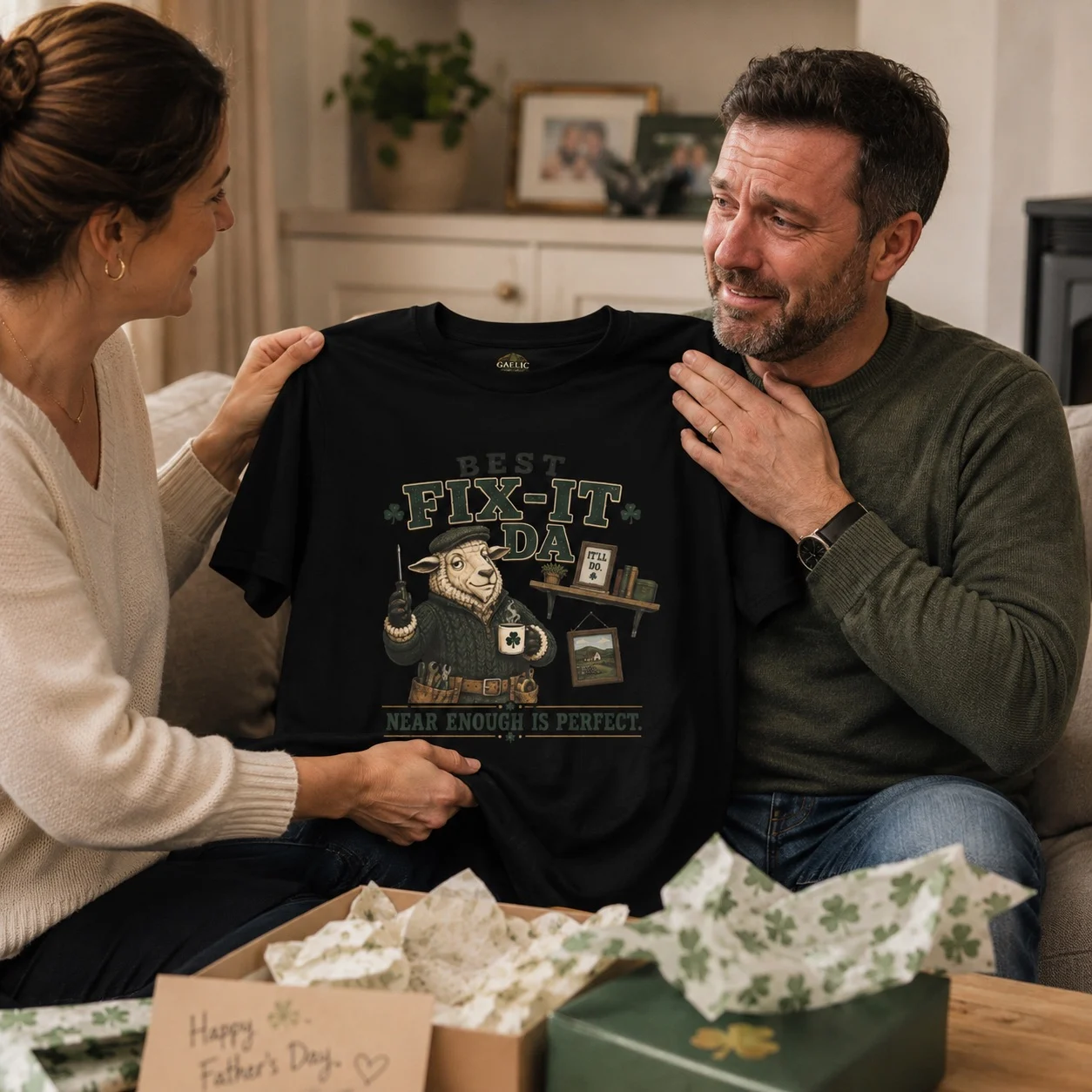Best Fix-It Da T-Shirt | Near Enough Is Perfect - Image 10