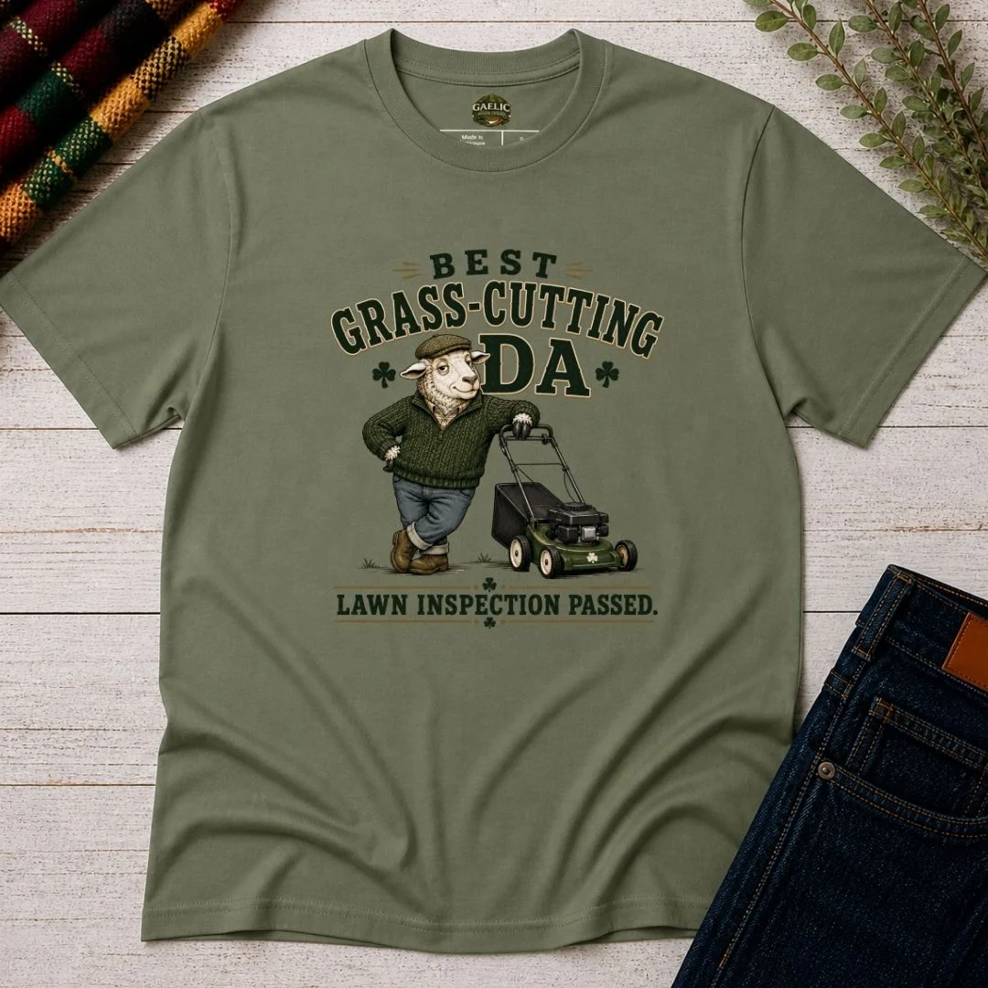 Best Grass-Cutting Da T-Shirt | Lawn Inspection Passed – product view