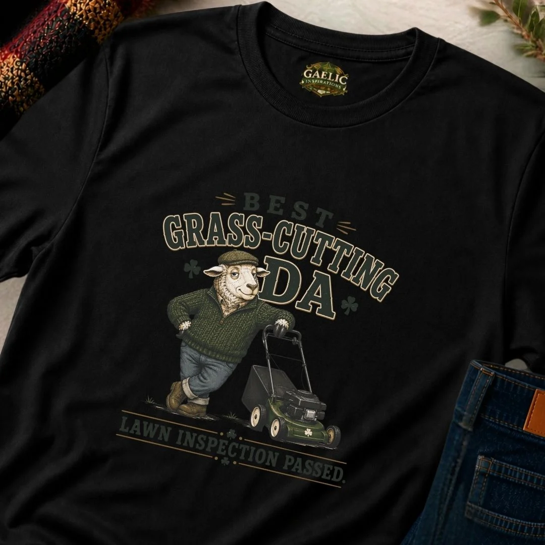 Best Grass-Cutting Da T-Shirt | Lawn Inspection Passed - Image 9