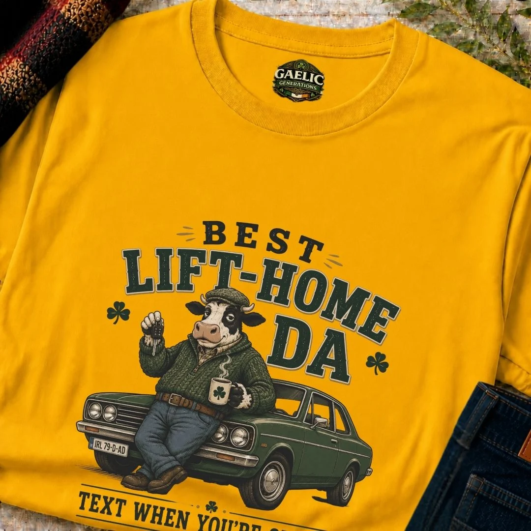 Best Lift-Home Da T-Shirt | Text When You're Outside - Image 6