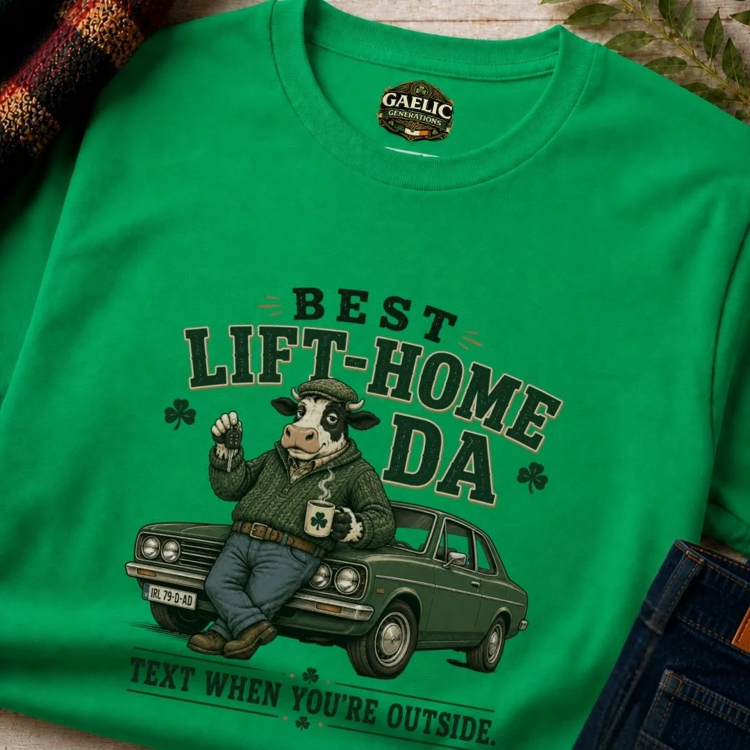 Best Lift-Home Da T-Shirt | Text When You're Outside - Image 9