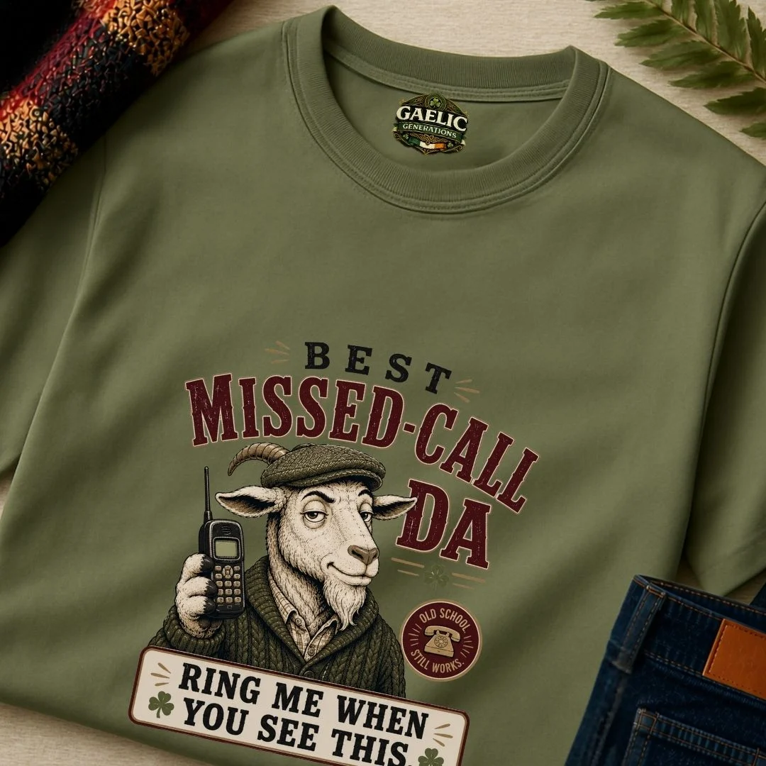 Best Missed-Call Da T-Shirt | Ring Me When You See This - Image 3