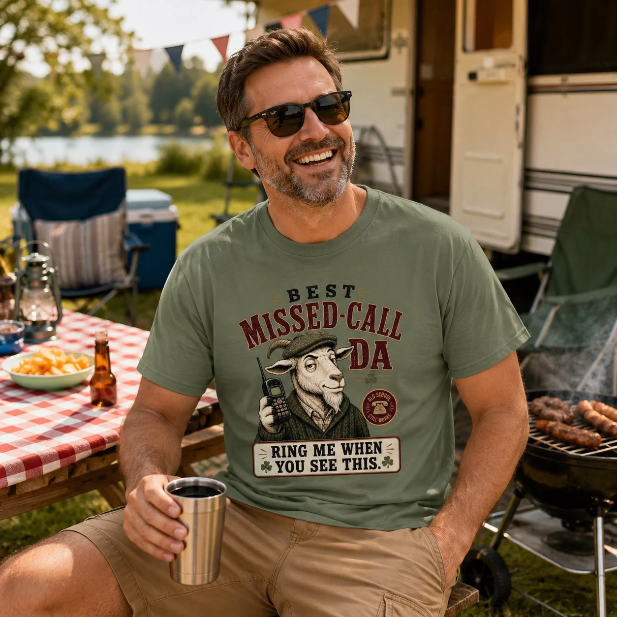 Best Missed-Call Da T-Shirt | Ring Me When You See This - Image 4