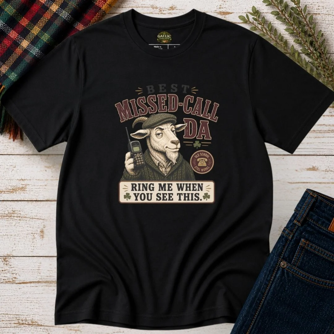 Best Missed-Call Da T-Shirt | Ring Me When You See This - Image 5