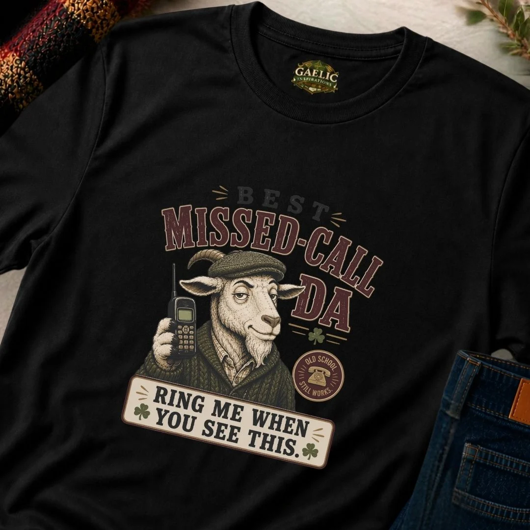 Best Missed-Call Da T-Shirt | Ring Me When You See This - Image 6