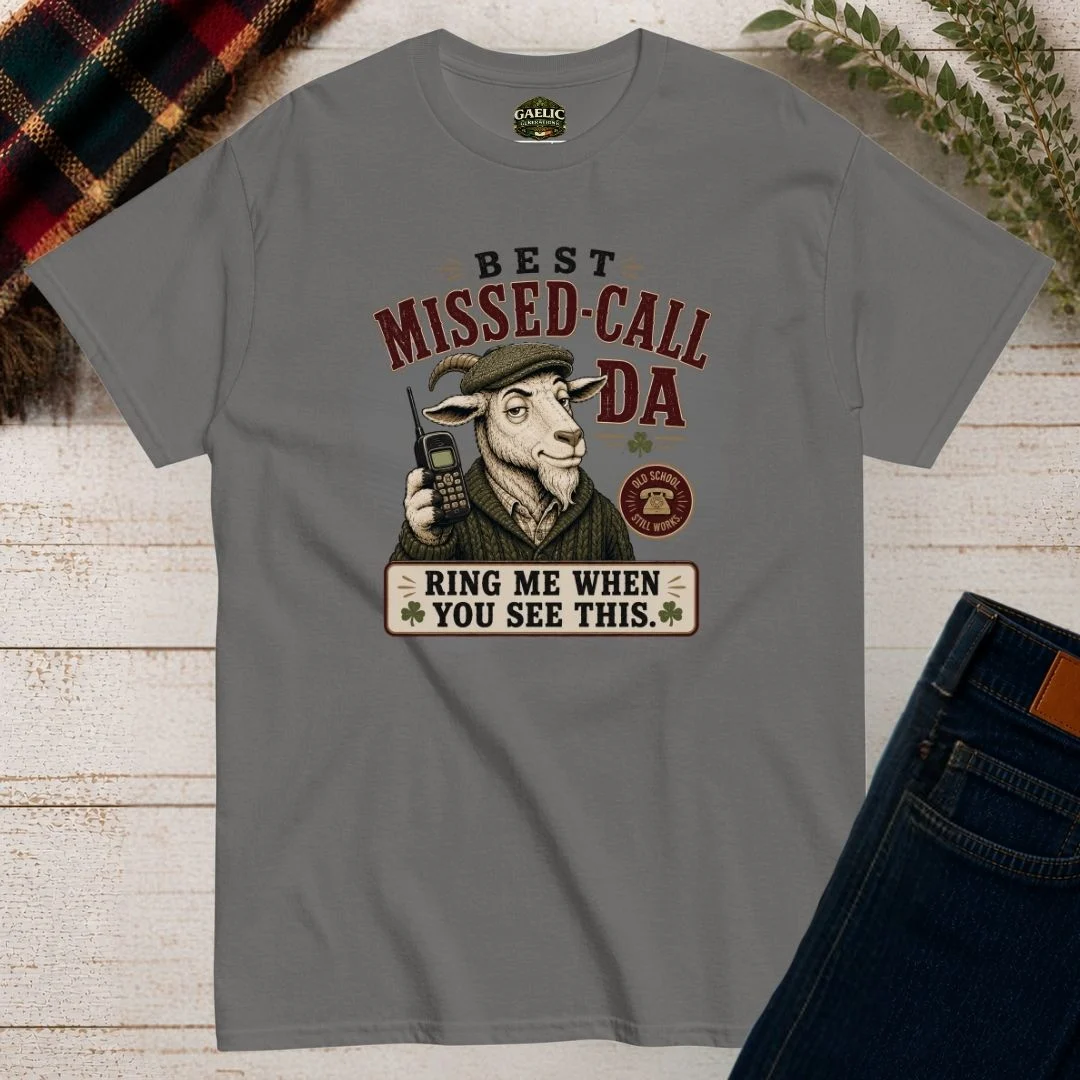 Best Missed-Call Da T-Shirt | Ring Me When You See This - Image 8