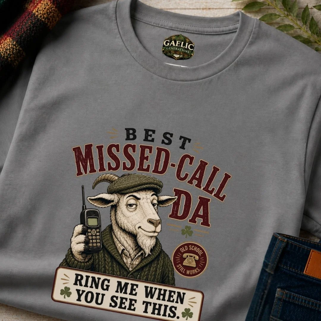 Best Missed-Call Da T-Shirt | Ring Me When You See This - Image 9