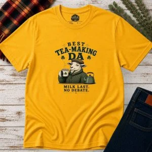 Best Tea-Making Da Funny Irish T-Shirt – product view