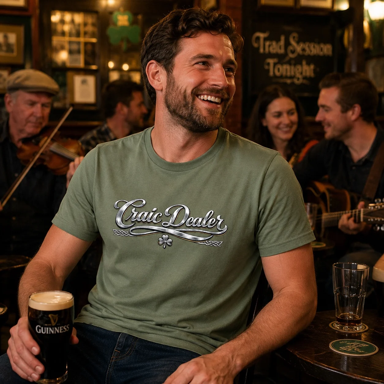 Craic Dealer T-Shirt - Image 7