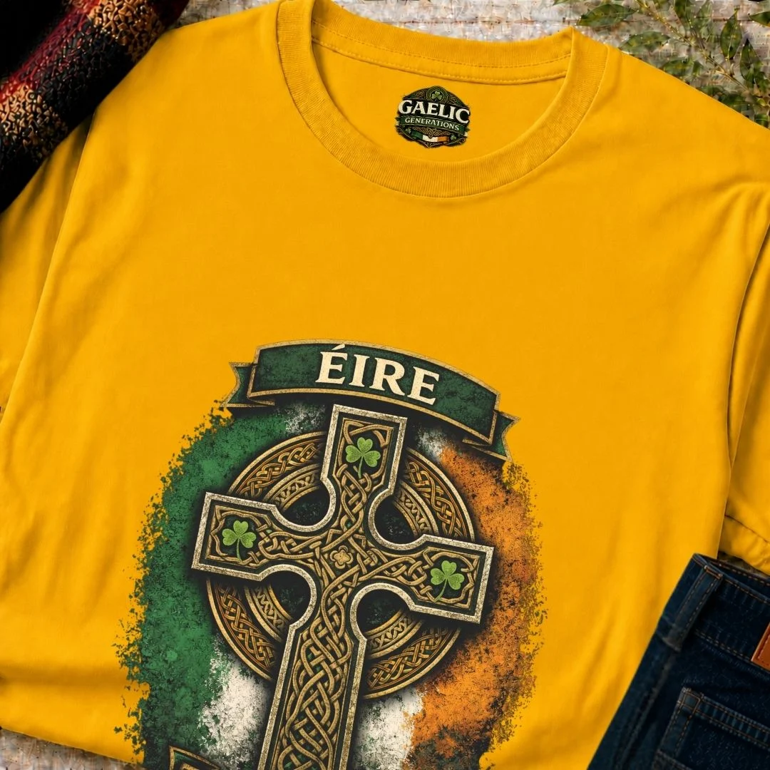 Éire Forever Celtic Cross T-Shirt - Image 6
