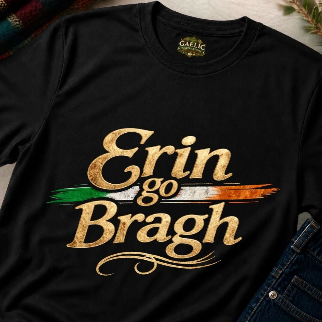 Erin Go Bragh T-Shirt – Irish Flag Pride Vintage Tee - Image 5