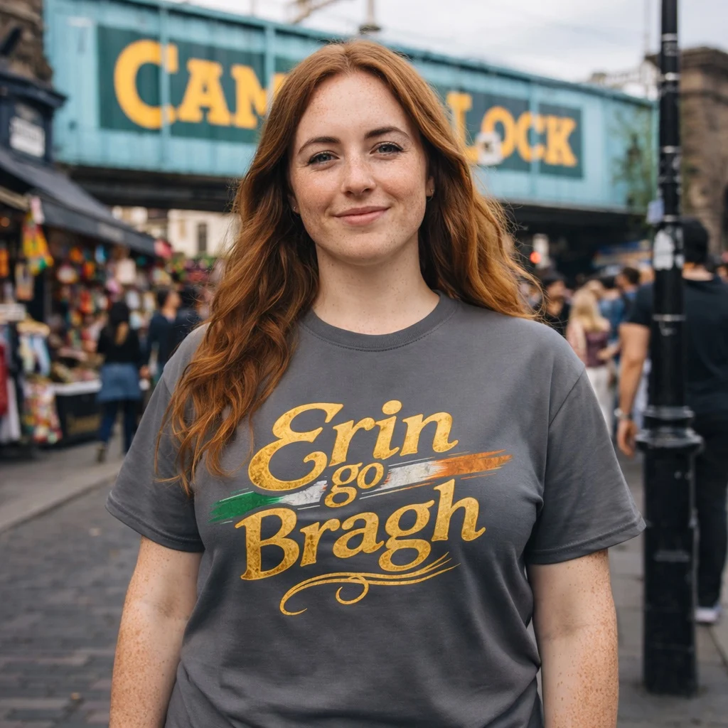 Erin Go Bragh T-Shirt – Irish Flag Pride Vintage Tee - Image 9