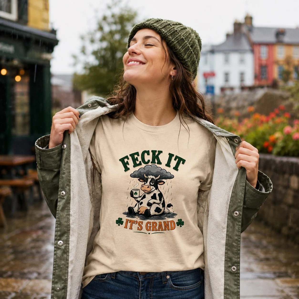 Feck It, It’s Grand T-Shirt - Image 3