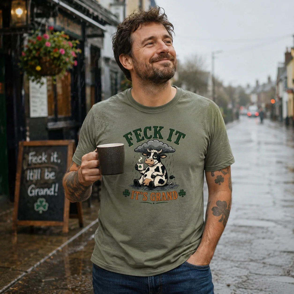 Feck It, It’s Grand T-Shirt - Image 9