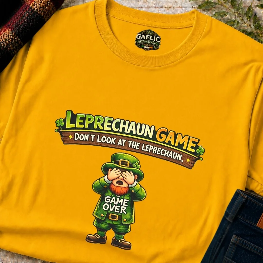 Leprechaun Game Fun Graphic T-Shirt - Image 9