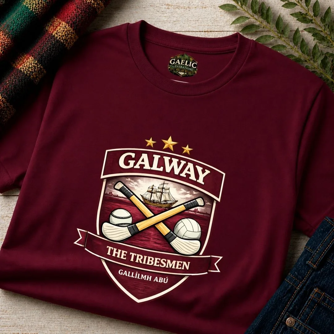 Galway GAA-Inspired The Tribesmen T-Shirt - Image 3