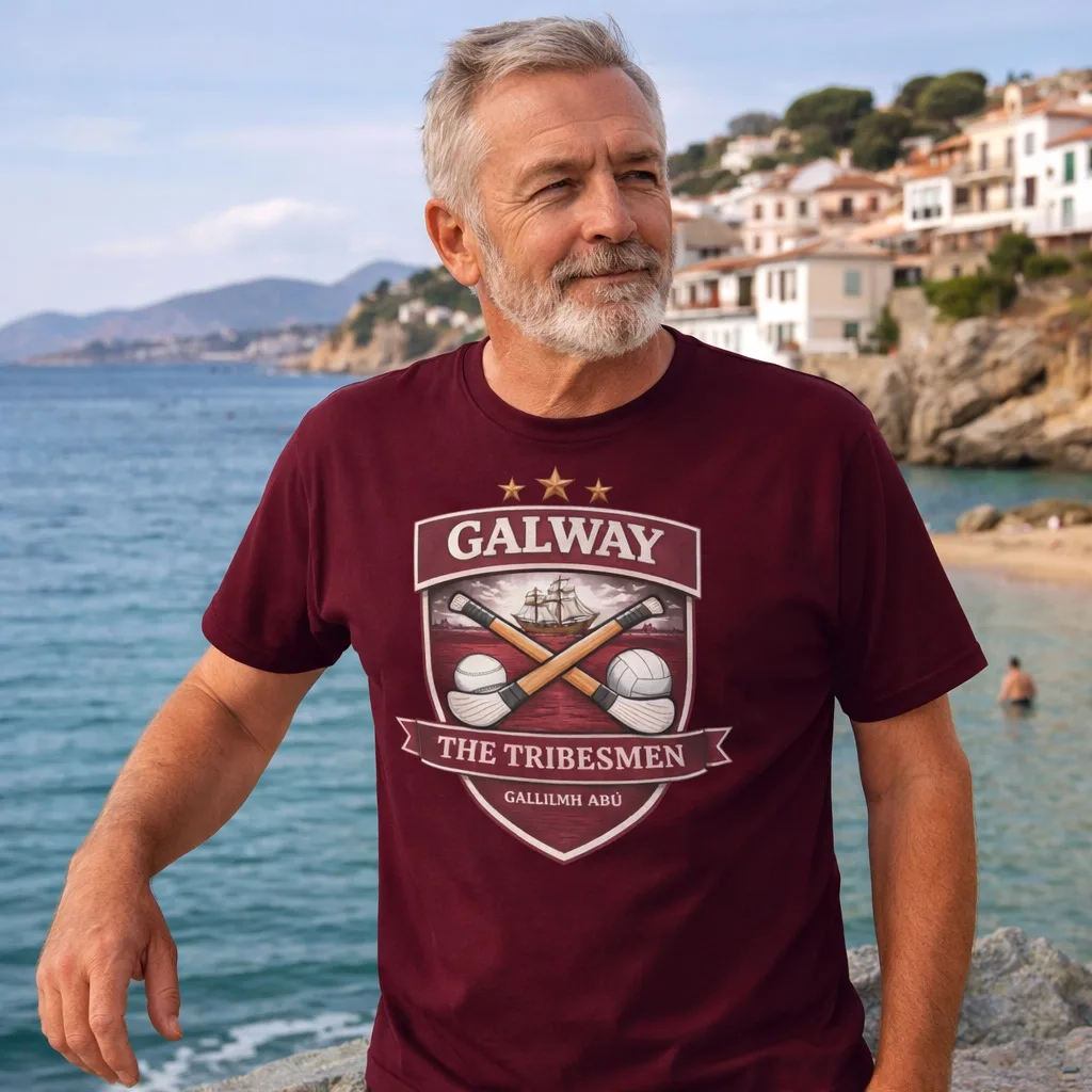 Galway GAA-Inspired The Tribesmen T-Shirt - Image 4