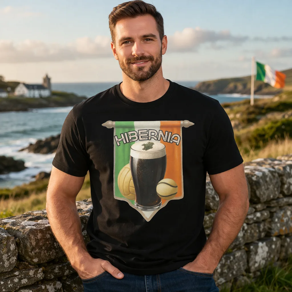 Hibernia Irish Heritage T-Shirt - Image 3