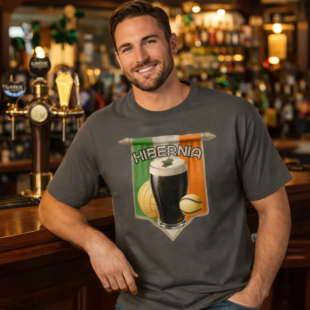 Hibernia Irish Heritage T-Shirt - Image 6