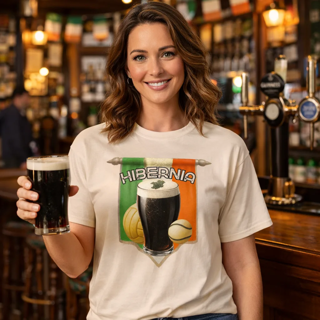 Hibernia Irish Heritage T-Shirt - Image 9