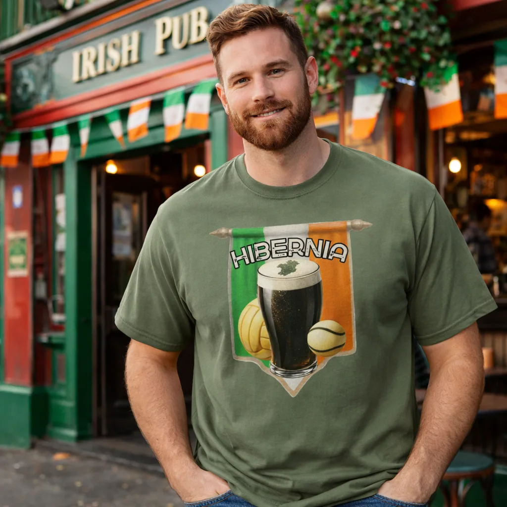 Hibernia Irish Heritage T-Shirt - Image 12