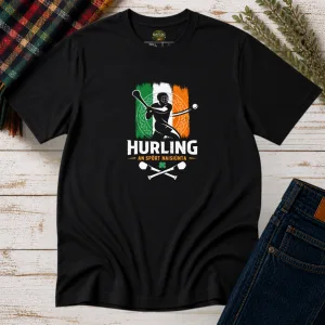 Hurling Irish National Game T-Shirt – Gaelic Generations