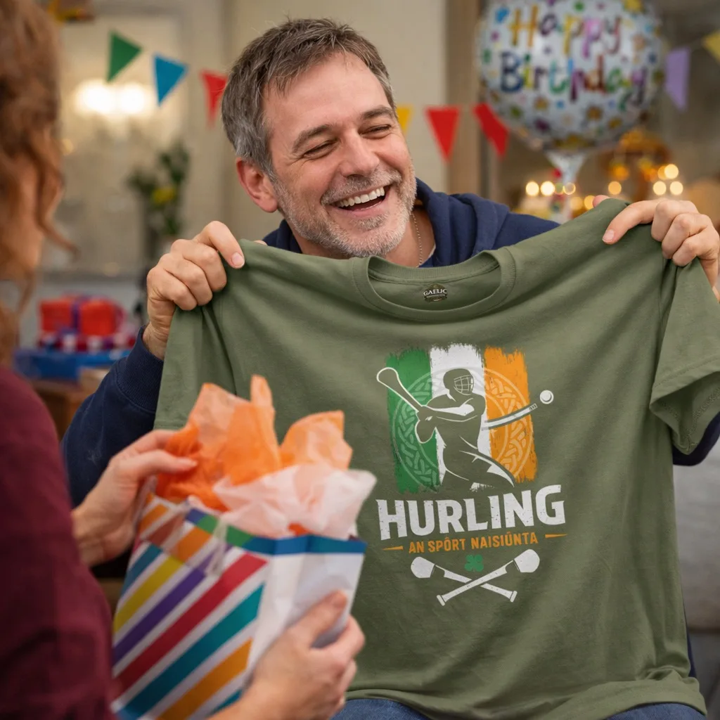 Hurling Irish National Game T-Shirt – product view