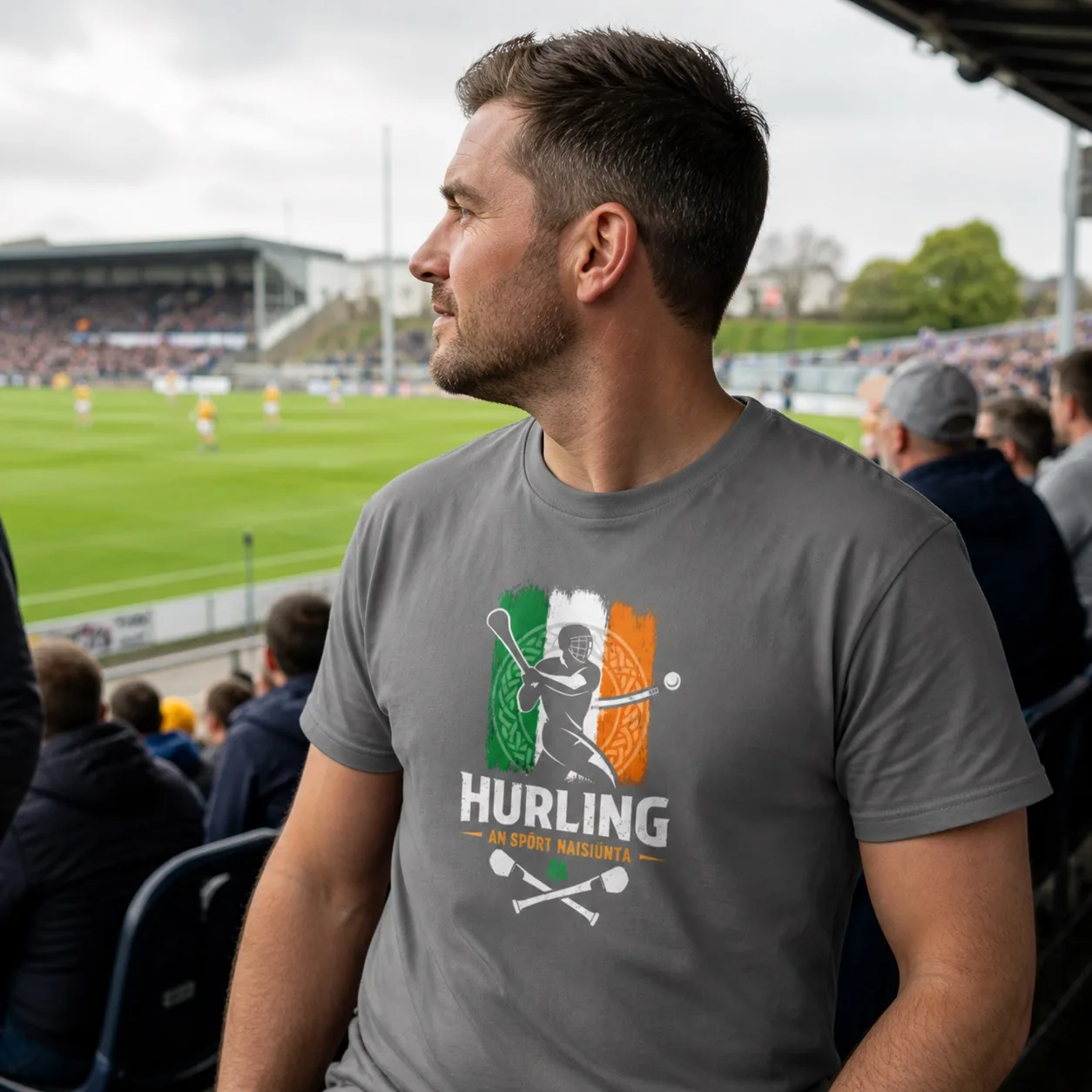Hurling Irish National Game T-Shirt - Image 10