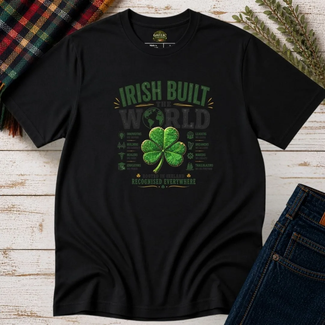 Irish Built The World Diaspora T-Shirt - Image 5