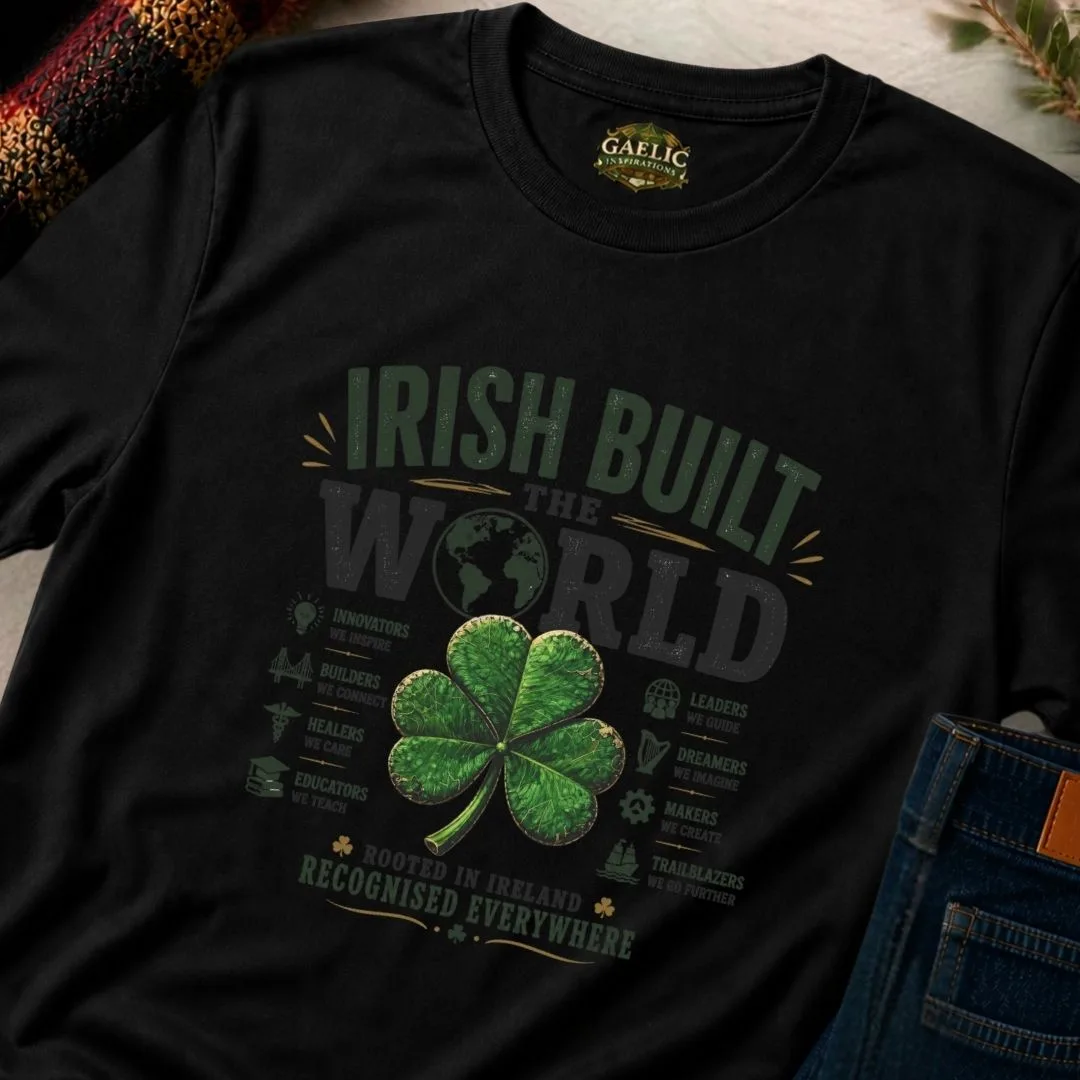 Irish Built The World Diaspora T-Shirt - Image 6
