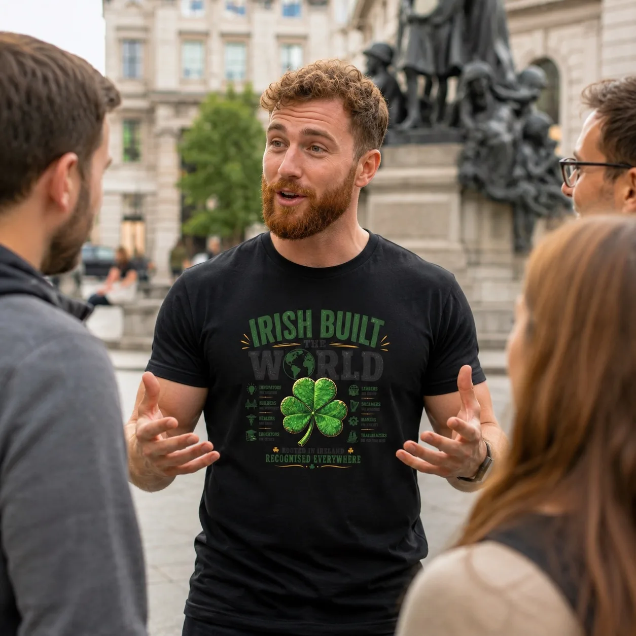 Irish Built The World Diaspora T-Shirt - Image 7
