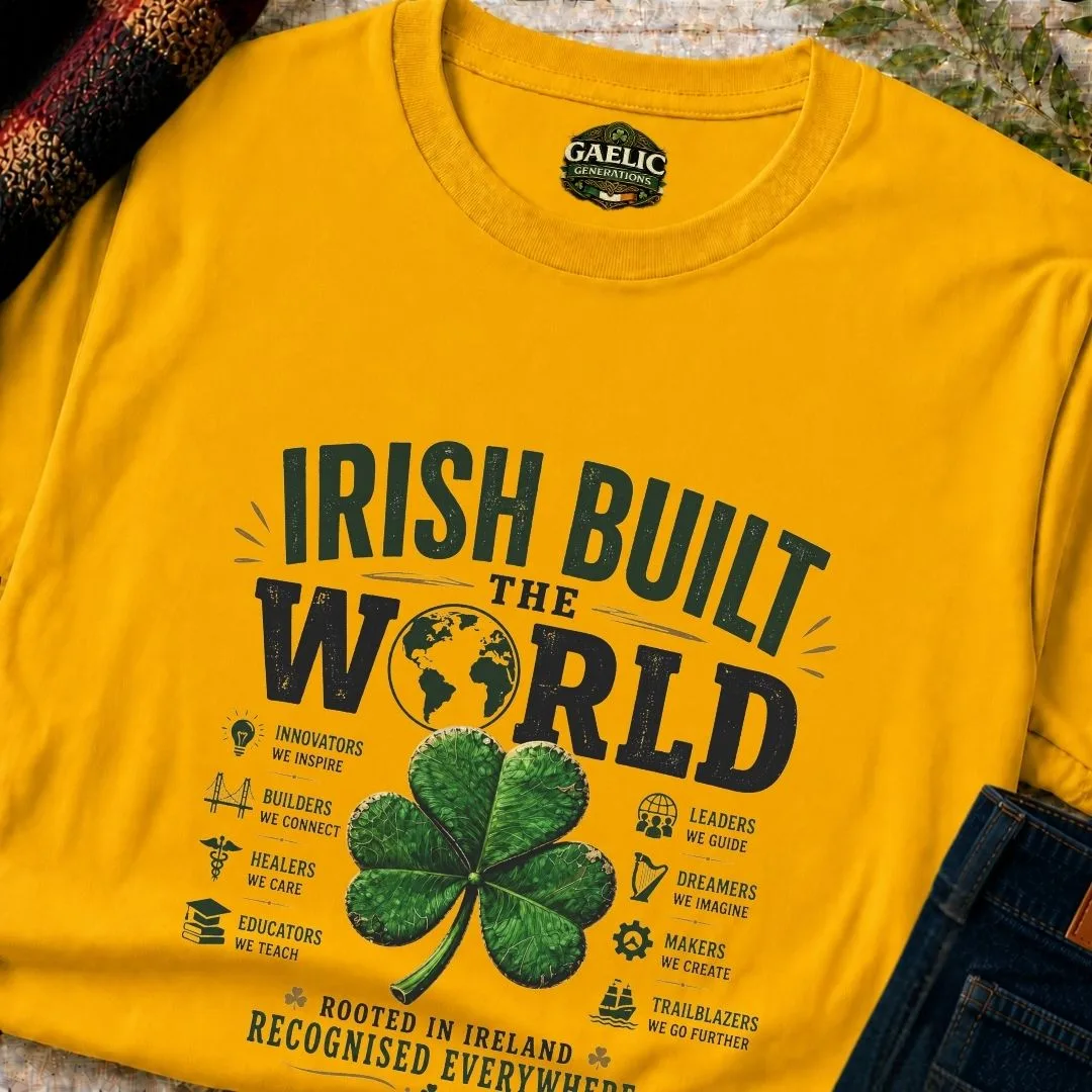 Irish Built The World Diaspora T-Shirt - Image 9