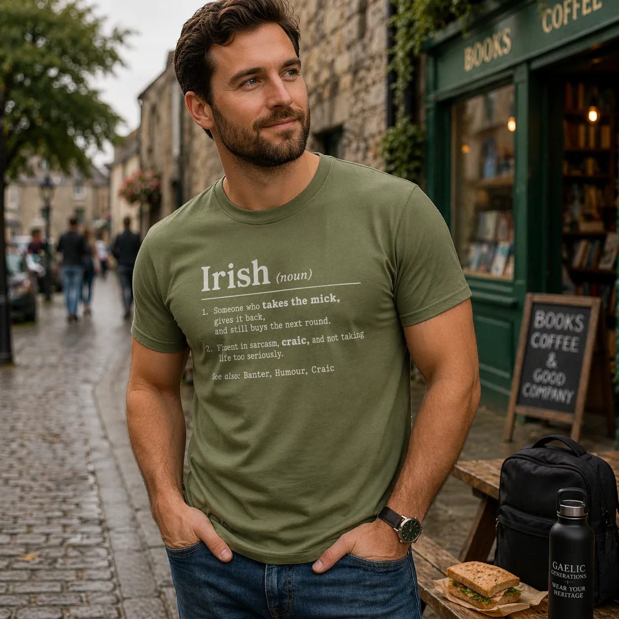 Irish Definition T-Shirt – Takes the Mick & Craic Tee - Image 9
