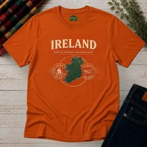 IRELAND | Land of Exports and Emigrants T-Shirt – Gaelic Generations