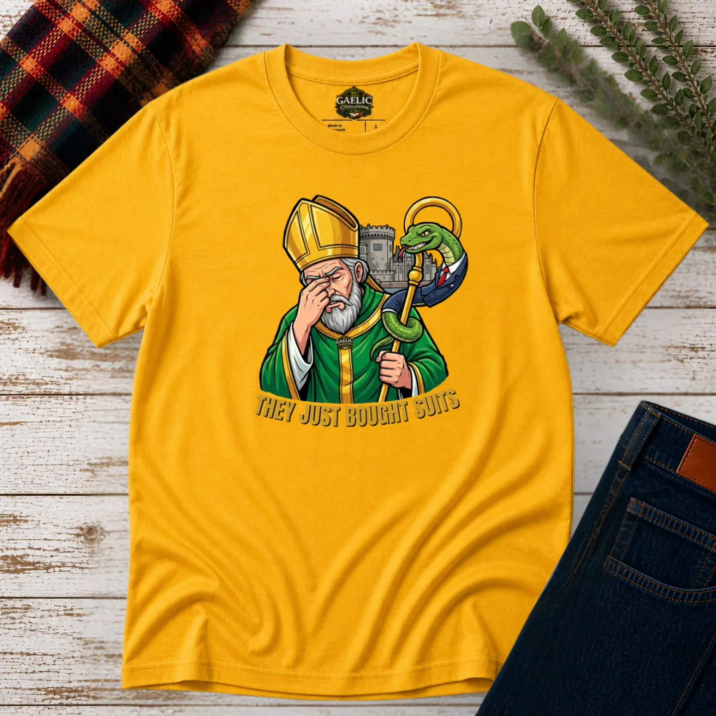 St Patrick Parody T-Shirt | Irish Graphic Tee - Image 5