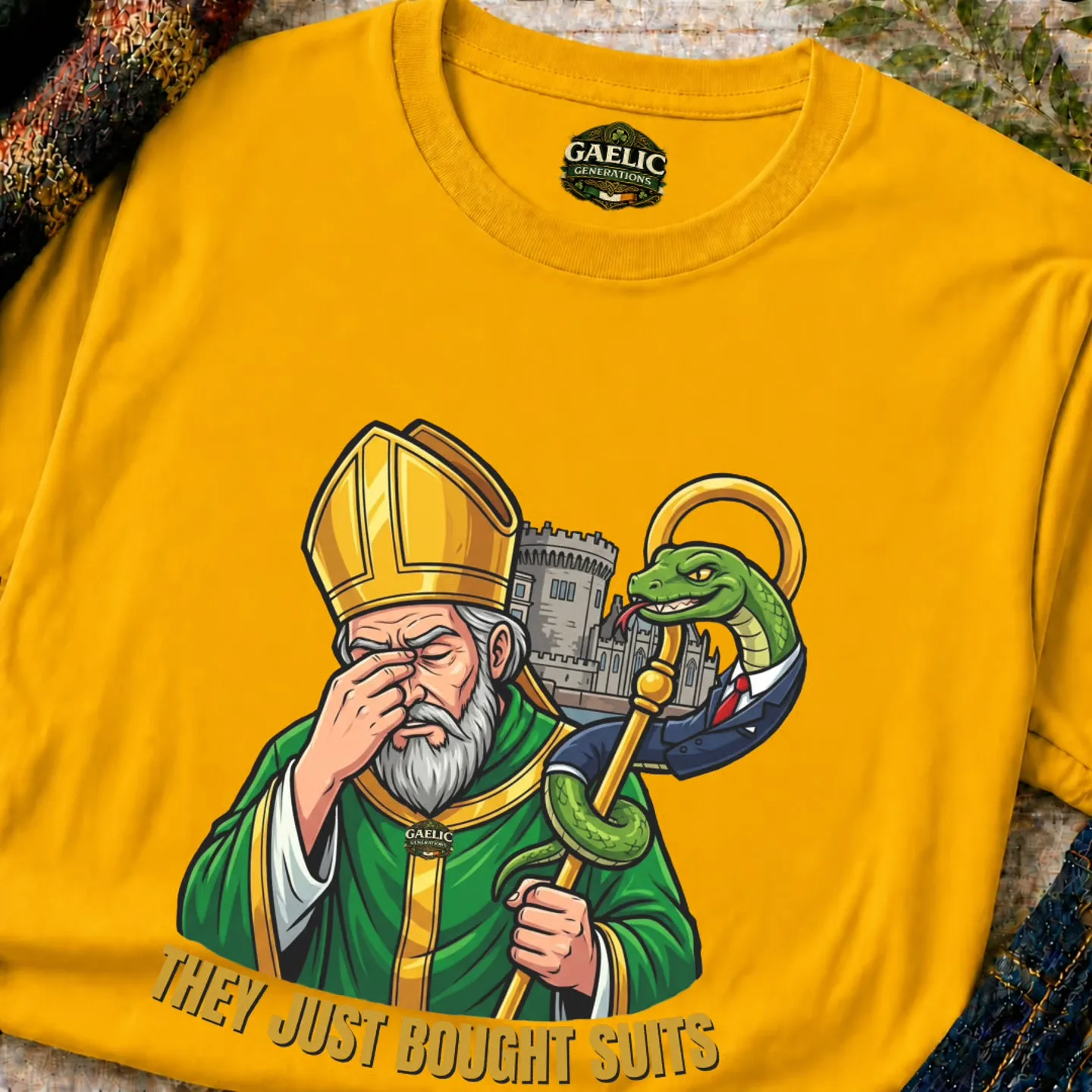 St Patrick Parody T-Shirt | Irish Graphic Tee - Image 6