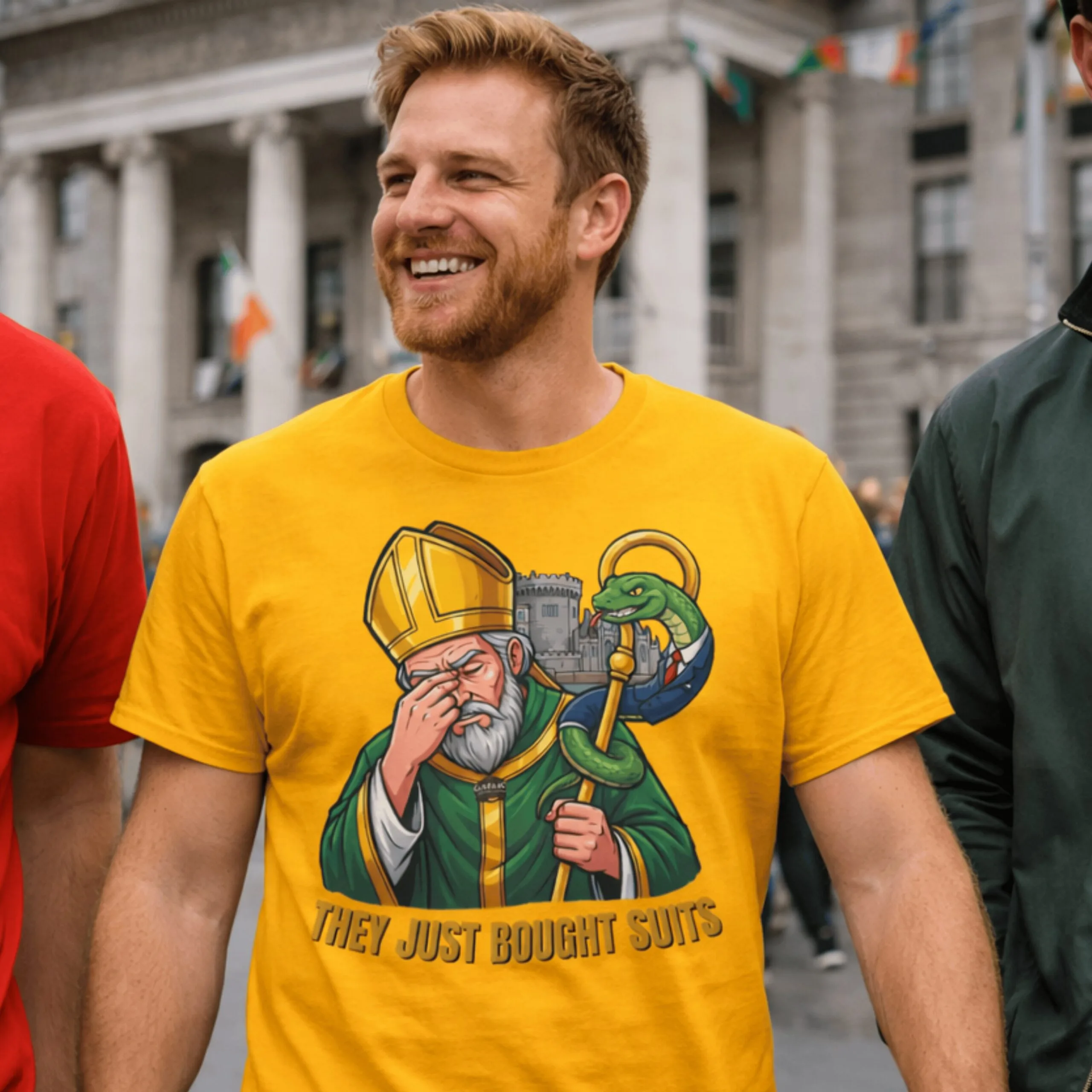 St Patrick Parody T-Shirt | Irish Graphic Tee - Image 7