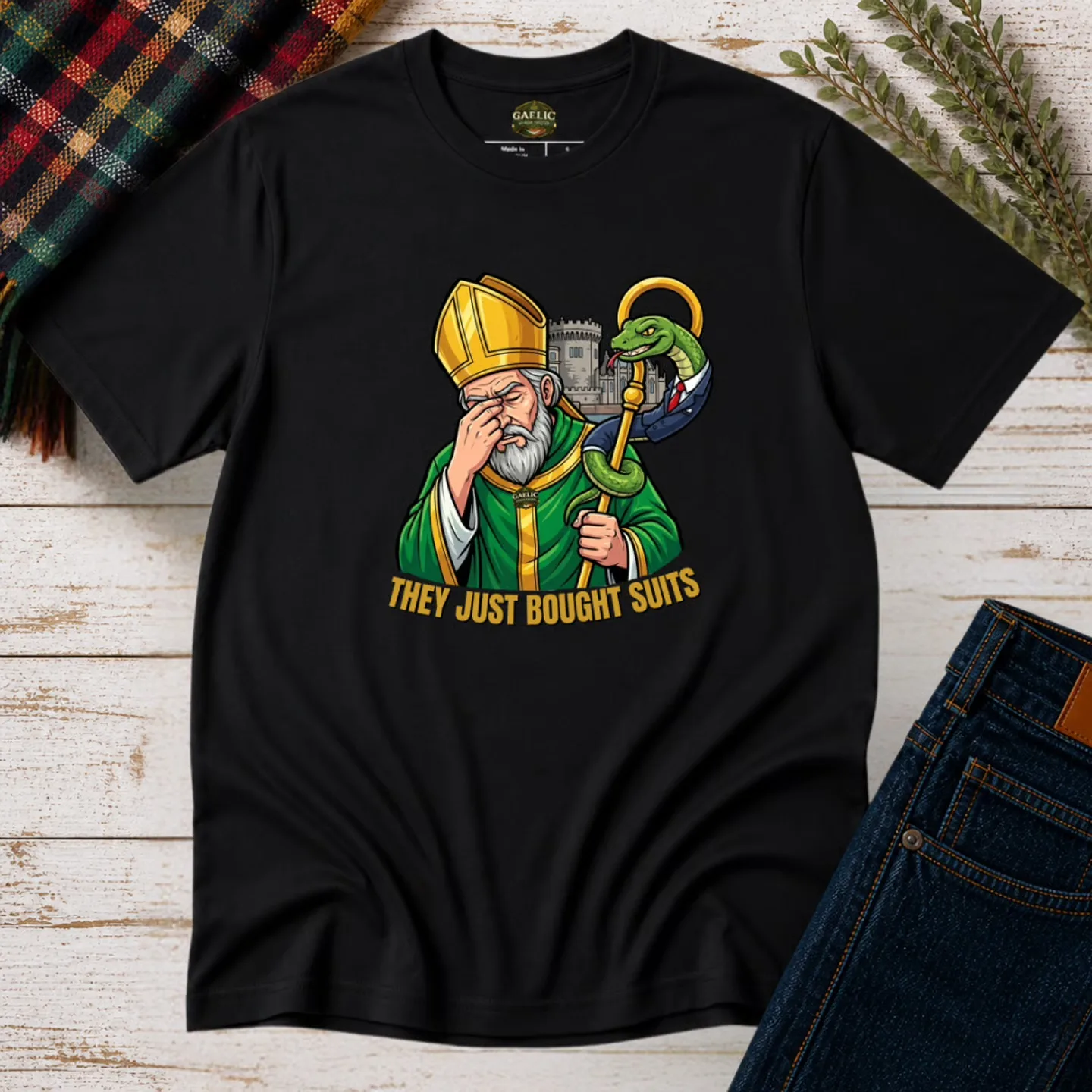 St Patrick Parody T-Shirt | Irish Graphic Tee - Image 8