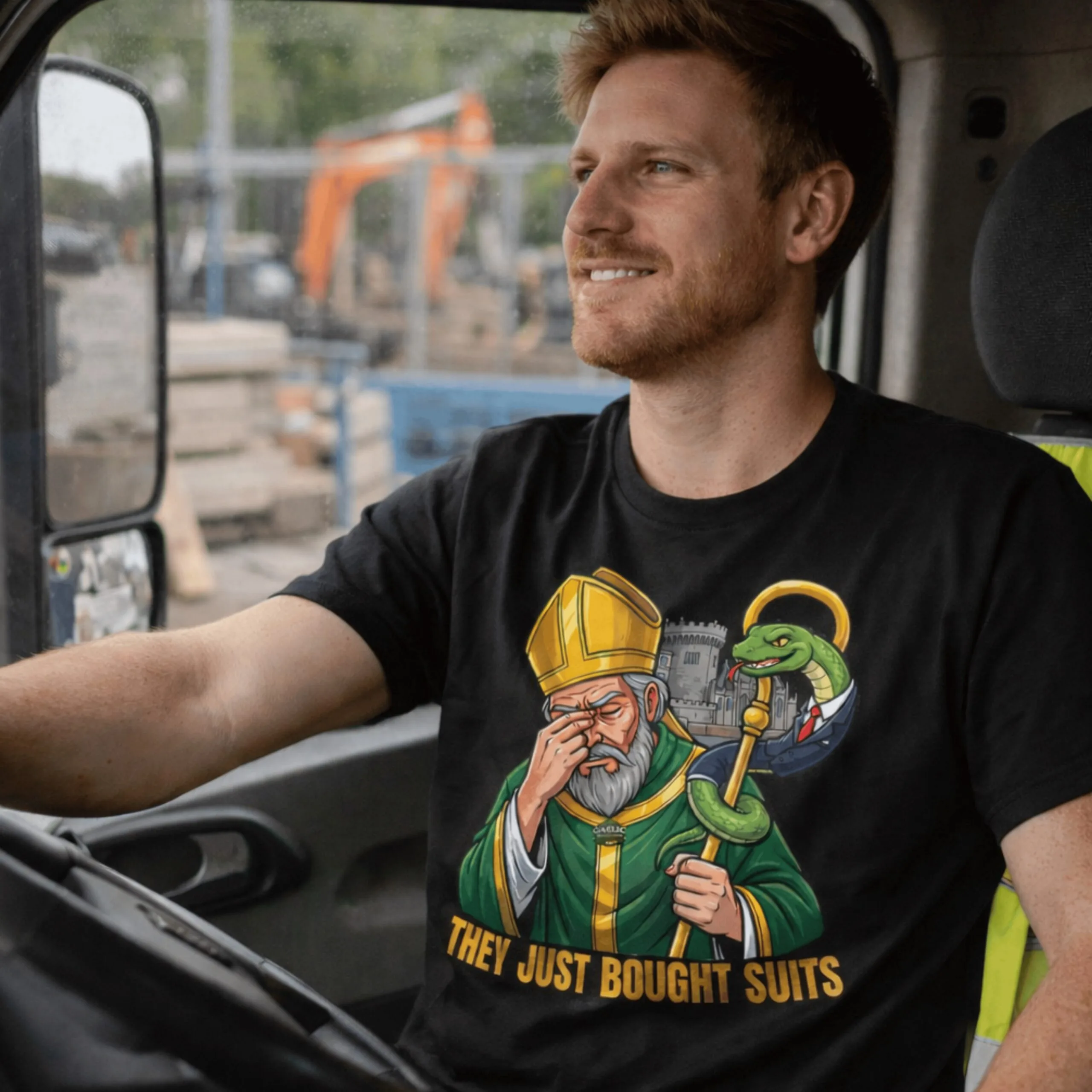 St Patrick Parody T-Shirt | Irish Graphic Tee - Image 10