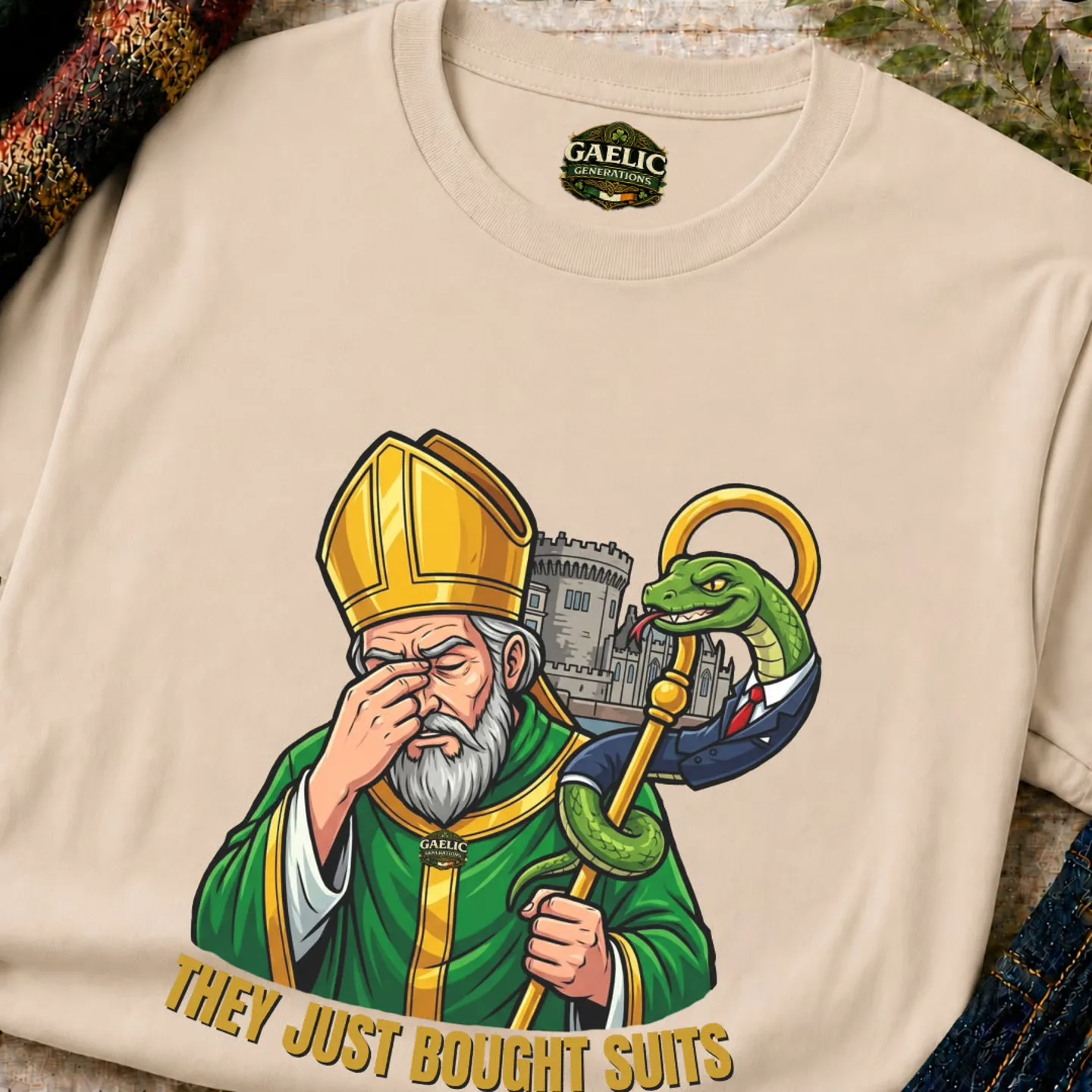 St Patrick Parody T-Shirt | Irish Graphic Tee - Image 12