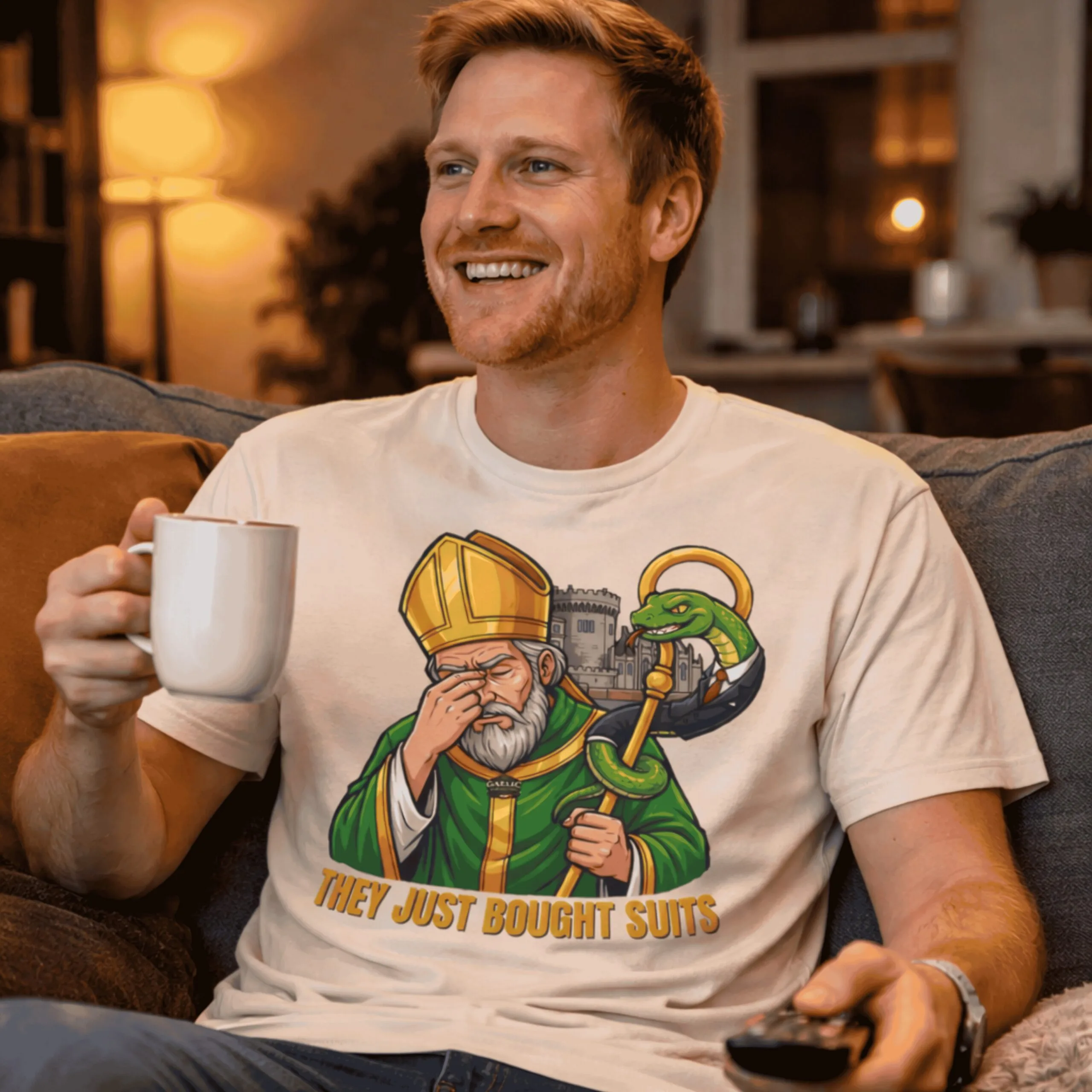 St Patrick Parody T-Shirt | Irish Graphic Tee - Image 13