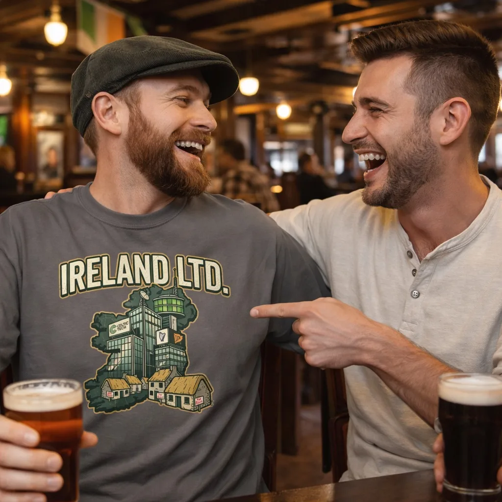 Ireland Ltd T-Shirt – Irish Housing Crisis Parody Tee - Image 3