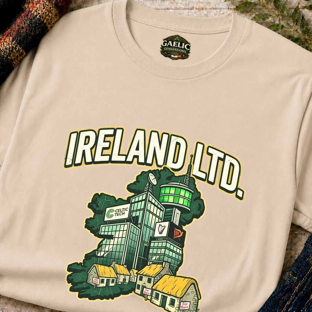 Ireland Ltd T-Shirt – Irish Housing Crisis Parody Tee - Image 5